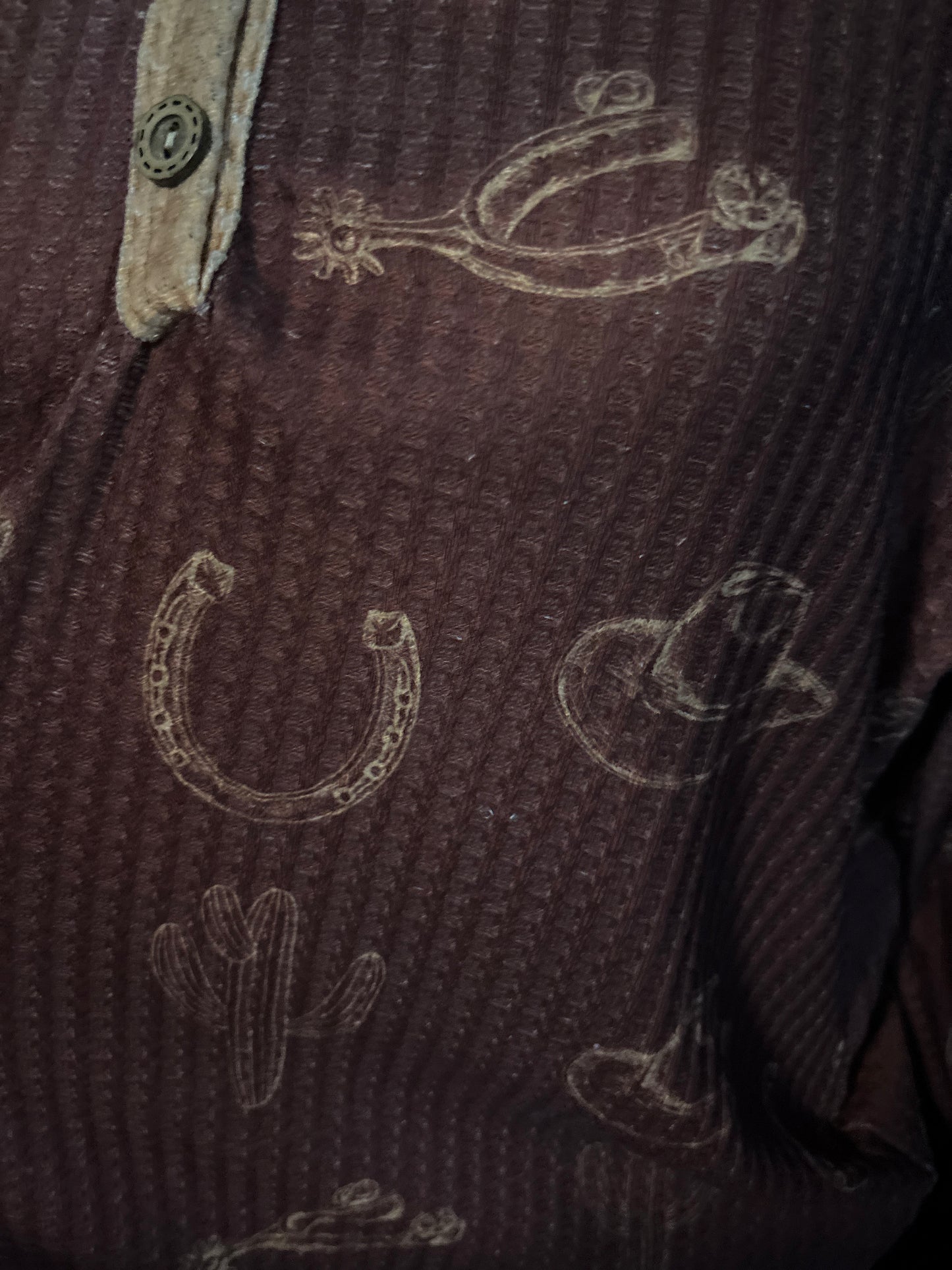Weston Waffle Long Sleeve Top
