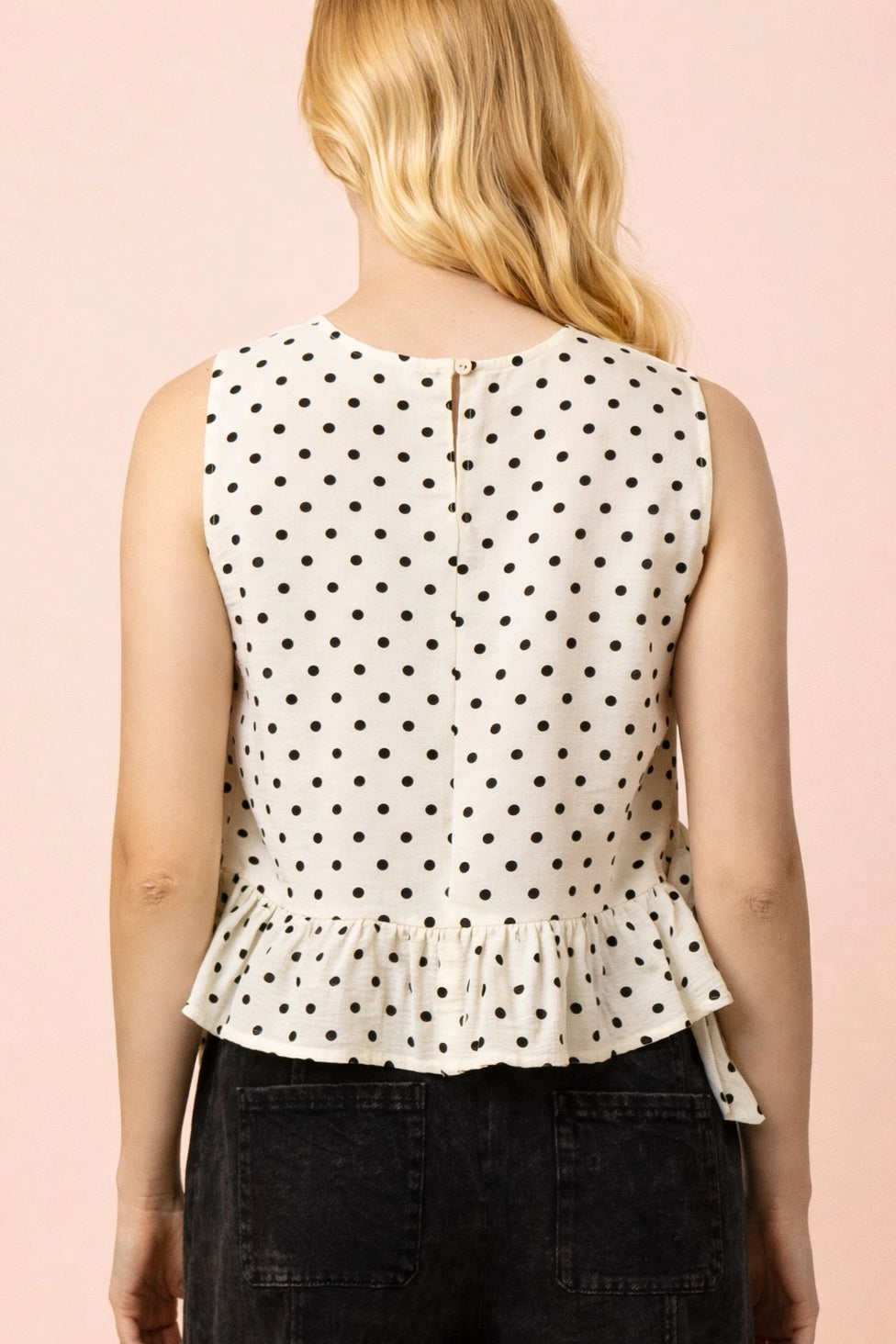 Poka Dot Blouse VeryJ