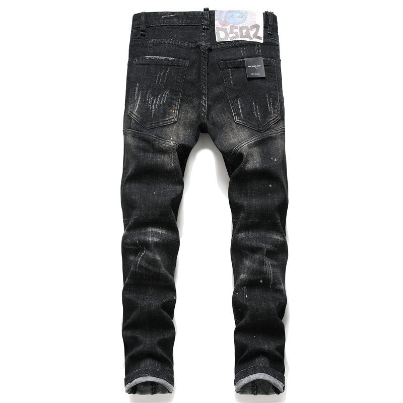 Men’s Paint Personality Jeans