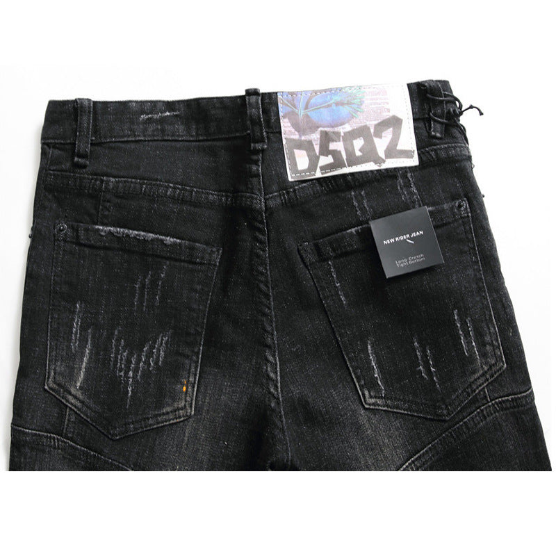 Men’s Paint Personality Jeans