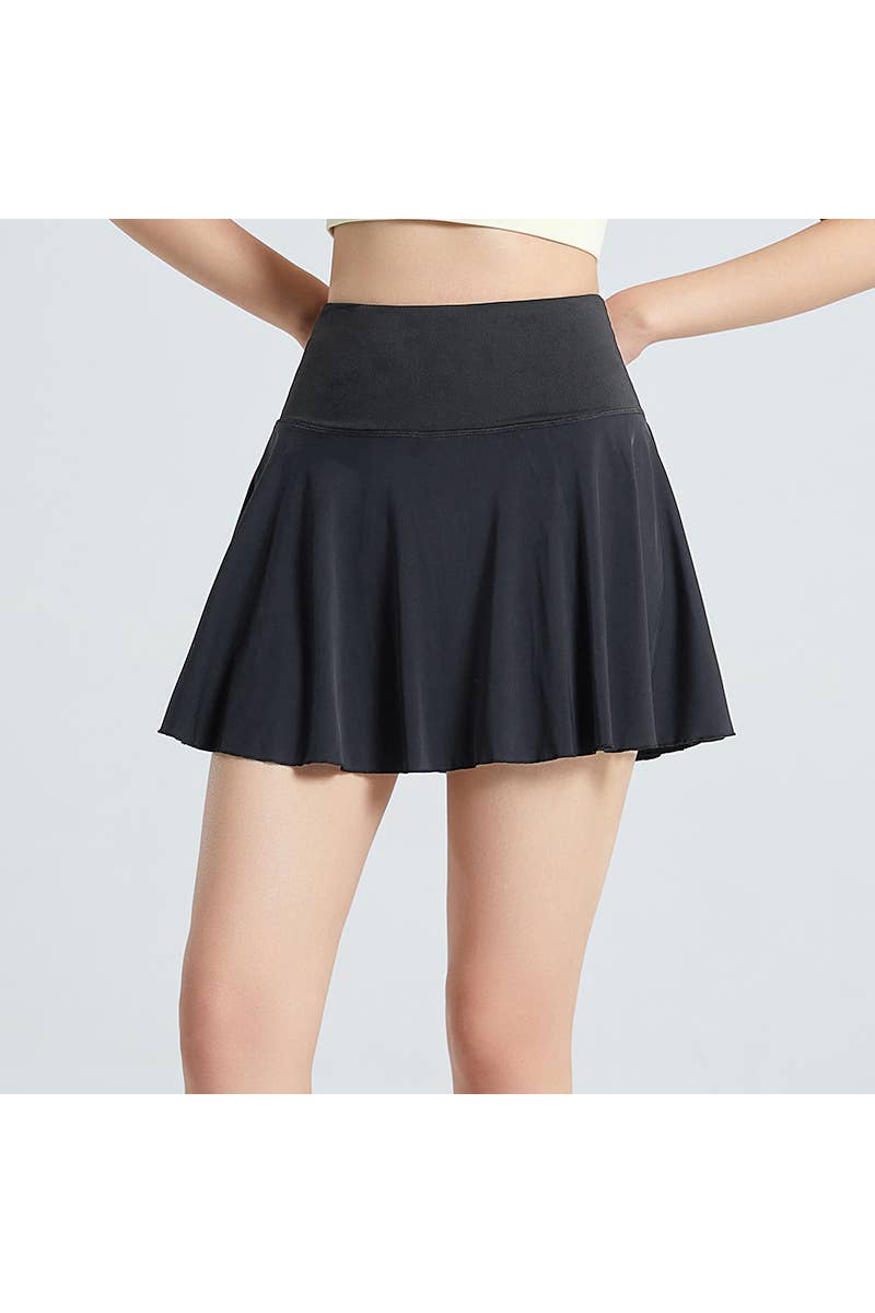 Black Athletic Skirt