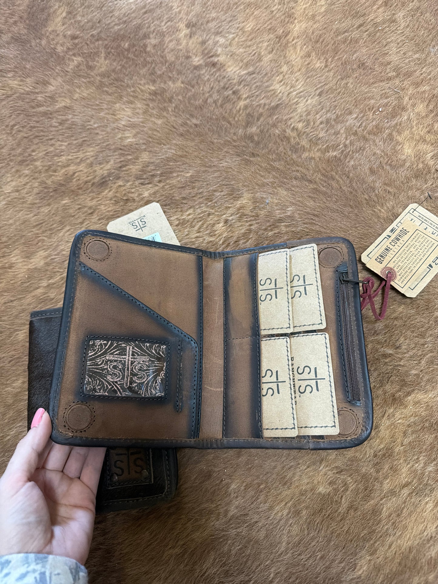 STS - cowhide wallet