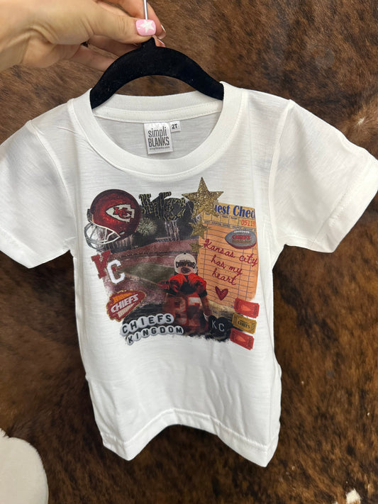 Chiefs Collage Kids Tee
