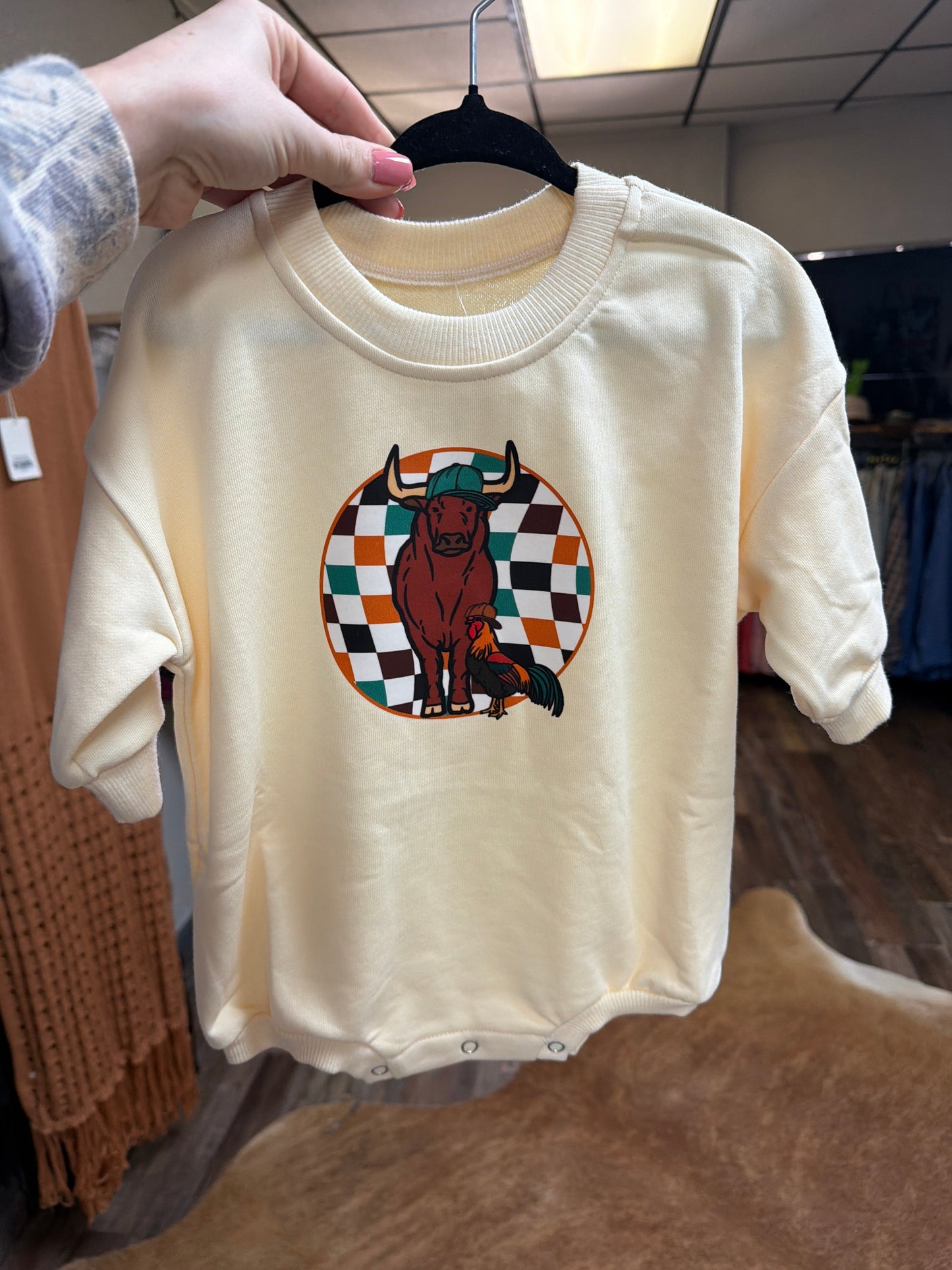 The cool cow + chicken - 3/6M