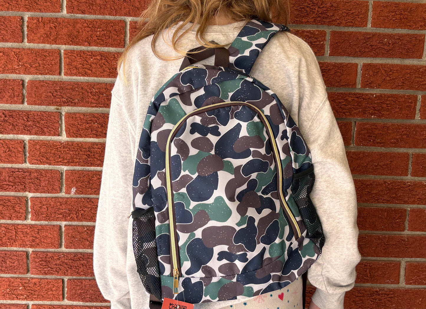 Camo backpack