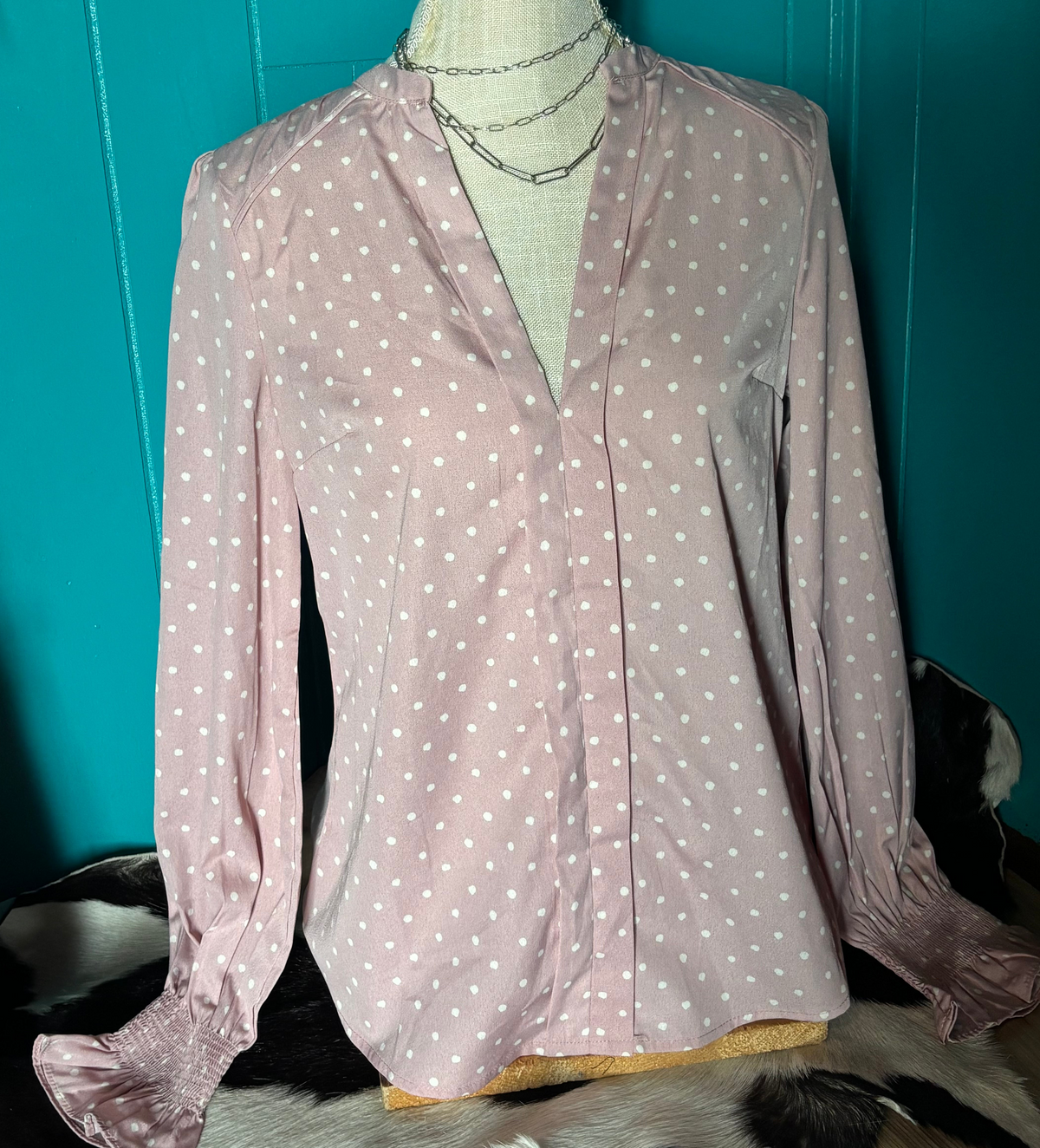 Love + Vine - Pink Polka Dots
