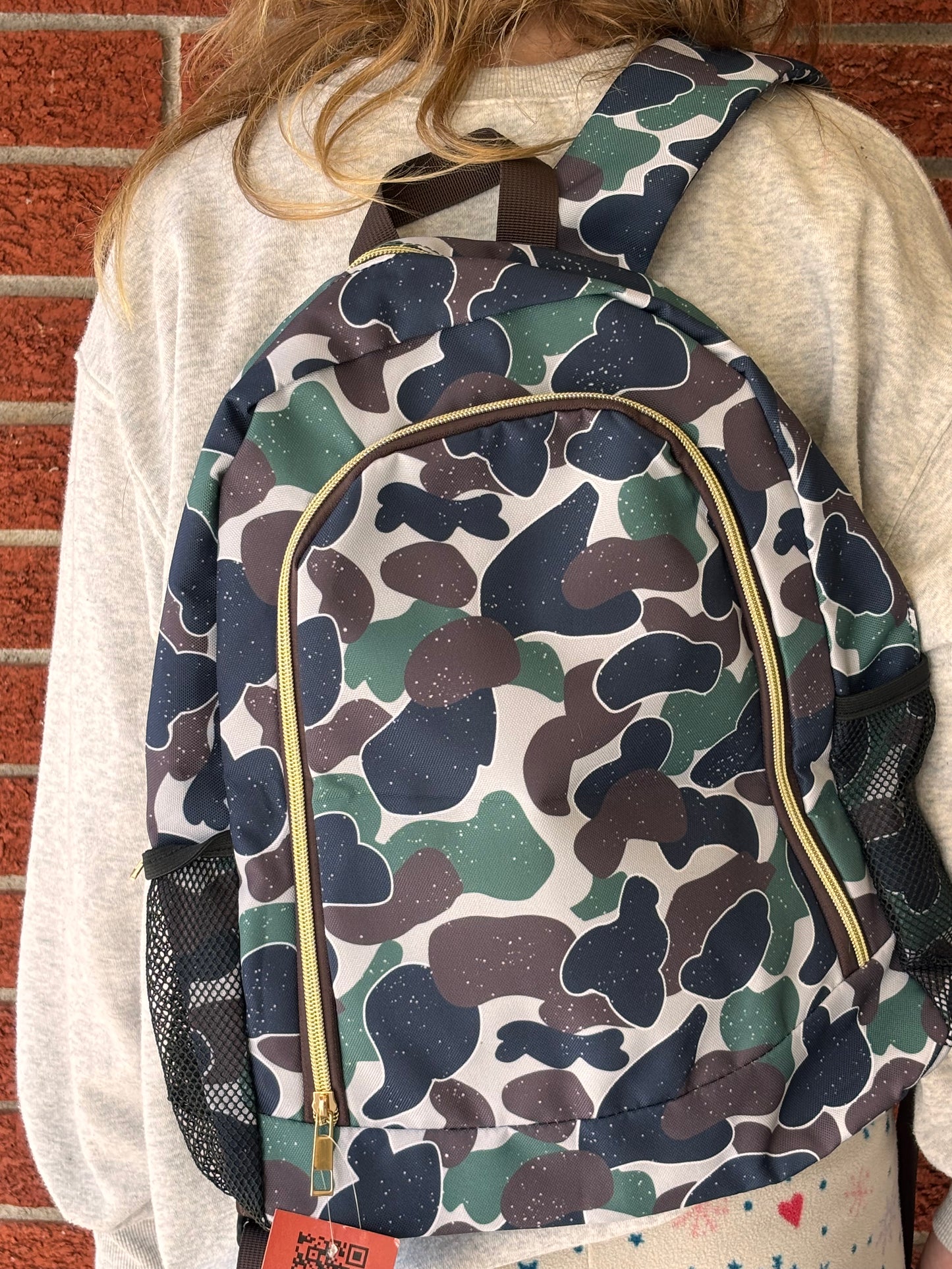 Camo backpack
