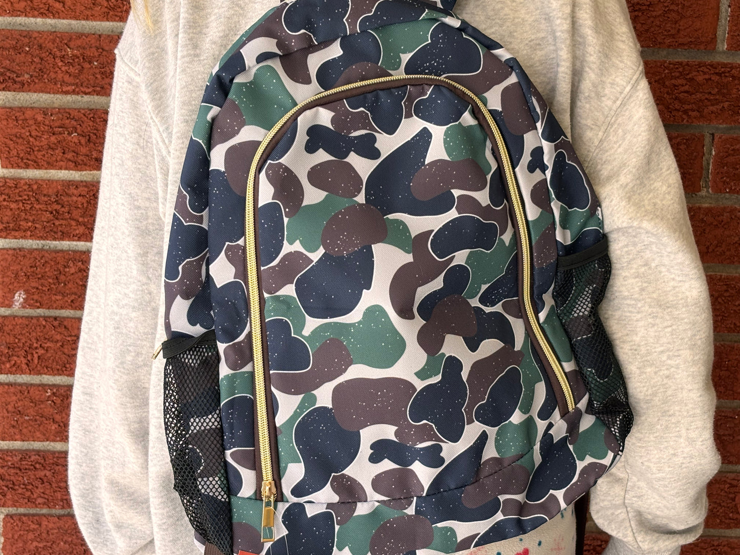 Camo backpack