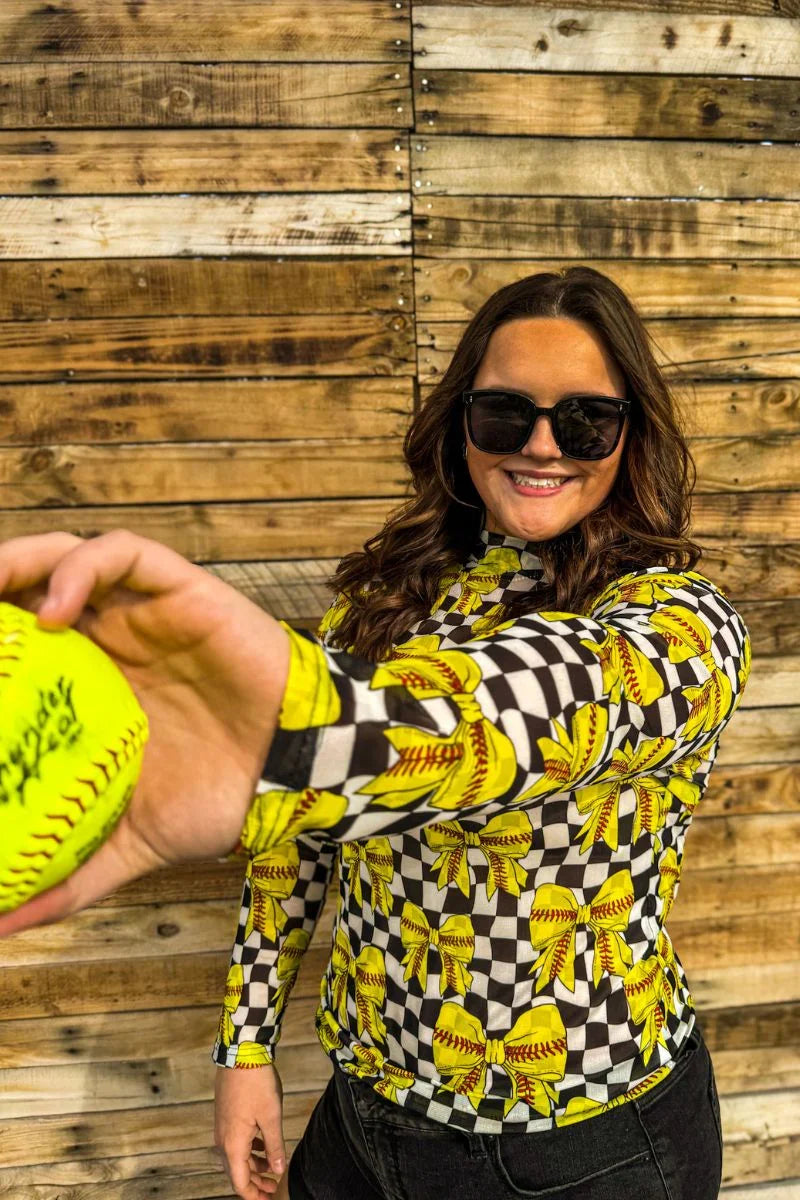 Softball Mesh Top