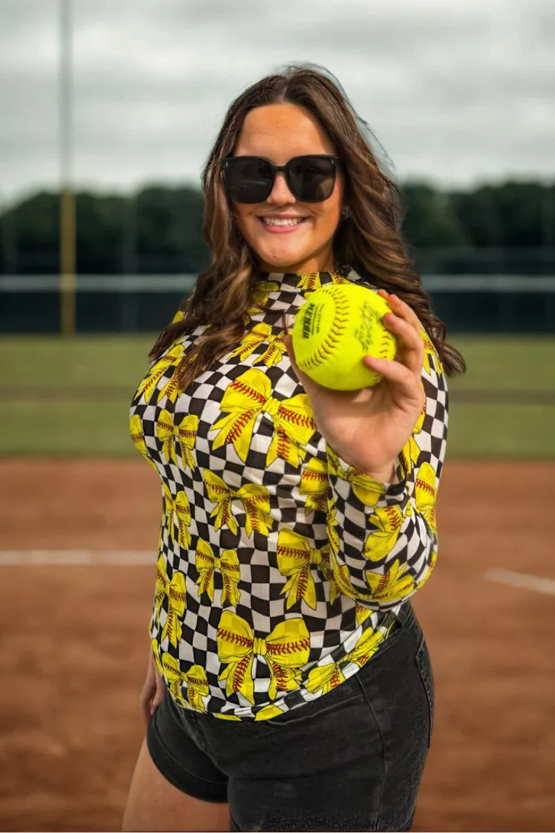 Softball Mesh Top