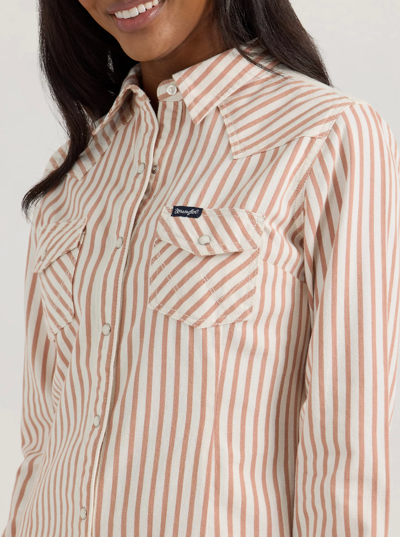 Horse Yoke Western Snap Shirt