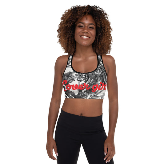 Lover Girl. In the Wild Padded Sports Bra