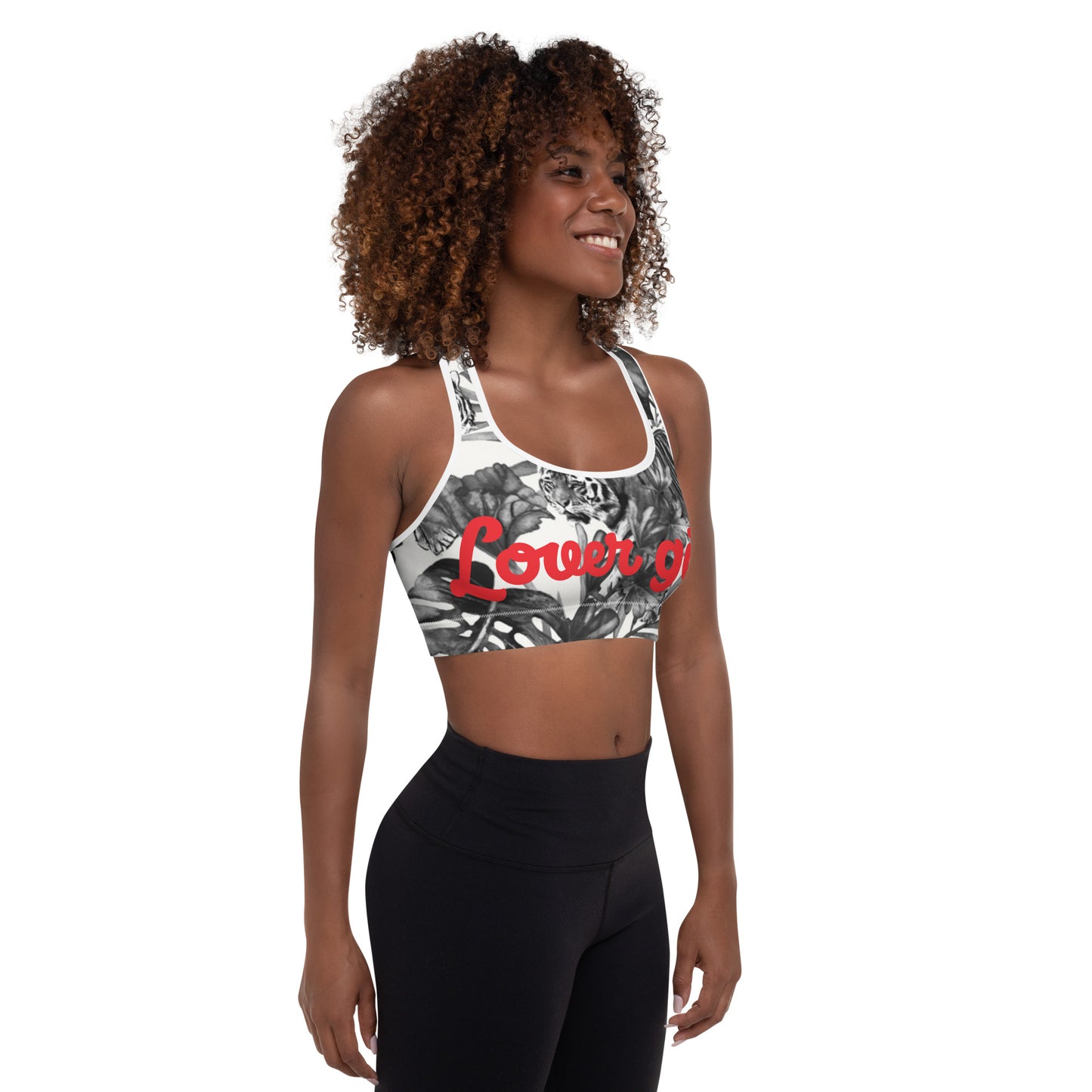 Lover Girl. In the Wild Padded Sports Bra