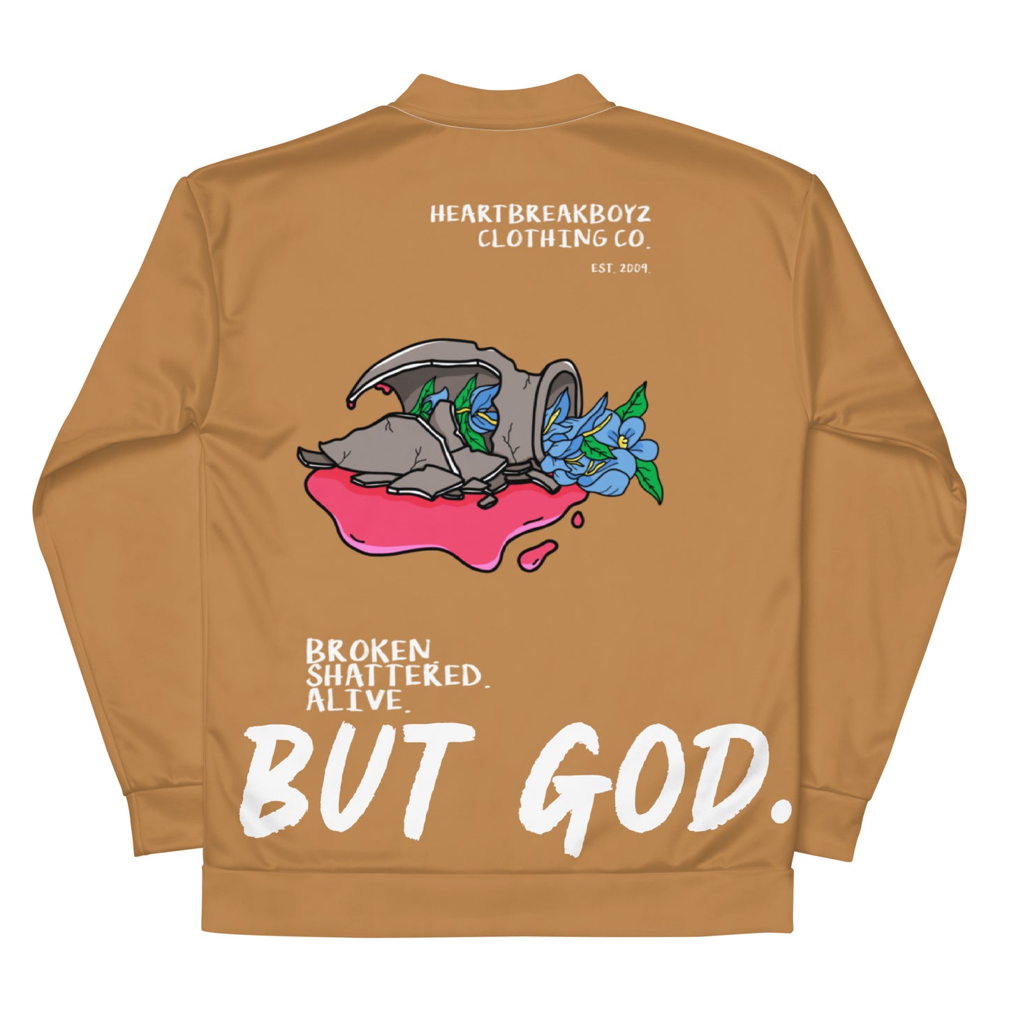 But God. Unisex Bomber Jacket