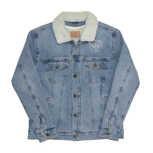 HBB Unisex denim sherpa jacket